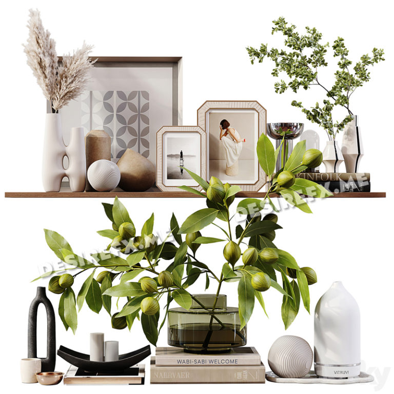 Desire FX 3d models | Decorative Set 303 – 3D Model