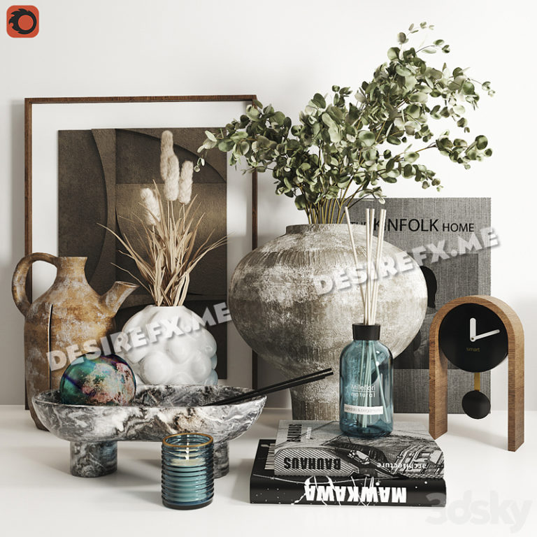 Desire FX 3d models | Decorative set 23 – 3D Model
