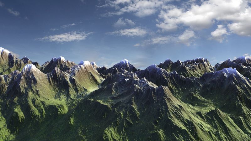 Desire FX 3d models | Mountain 3d Model Modular Mountain Game Ready Low ...