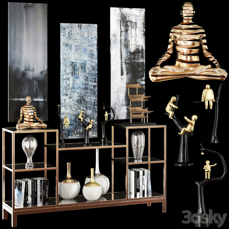Desire FX 3d models | Decorative set 48 3D Model