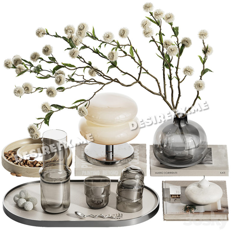 Desire FX 3d models | Decorative set with branch ch30 – 3D Model