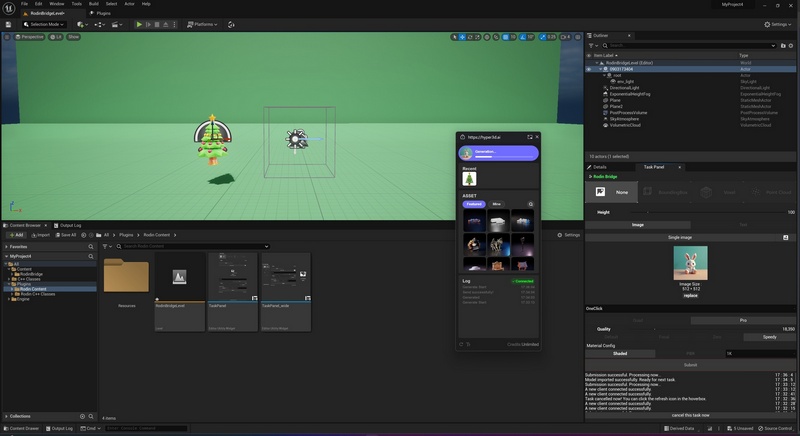 Desire FX 3d models | RodinBridge – Unreal Engine Add-On – Unreal Engine