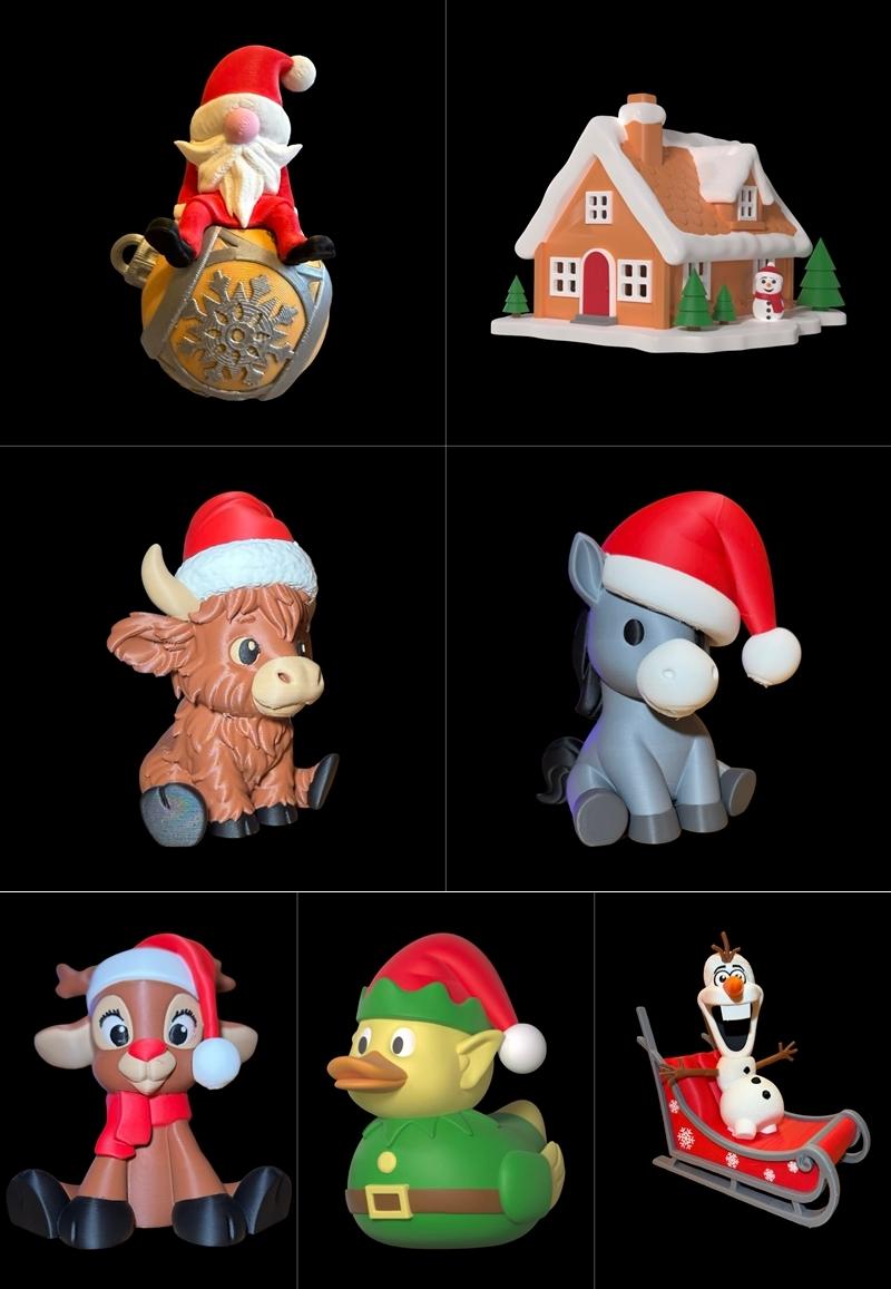 Miniatures December 2025 Release – 3D Print Model STL