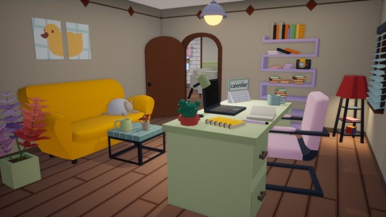 Desire FX 3d models | Low Poly Cozy Interior – Unreal Engine
