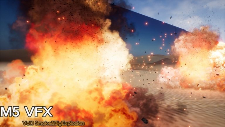 Desire FX 3d models | M5 VFX Vol1. Smoke and Big Explosion (Niagara ...