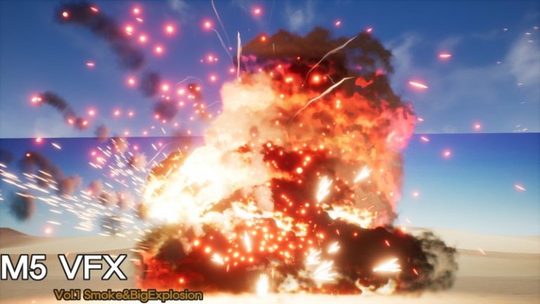 Desire FX 3d models | M5 VFX Vol1. Smoke and Big Explosion (Niagara ...