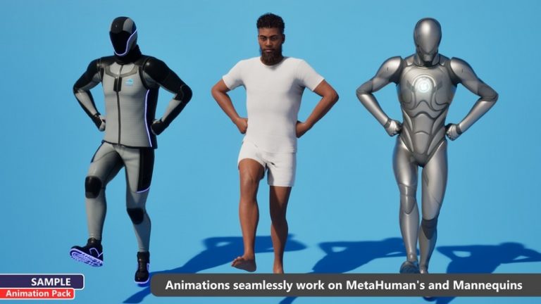 Desire FX 3d models | MC Sample Animation Pack – Unreal Engine