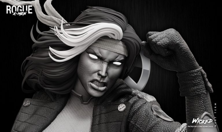 Desire FX 3d models | WICKED – Rogue Statue – 3D Print Model