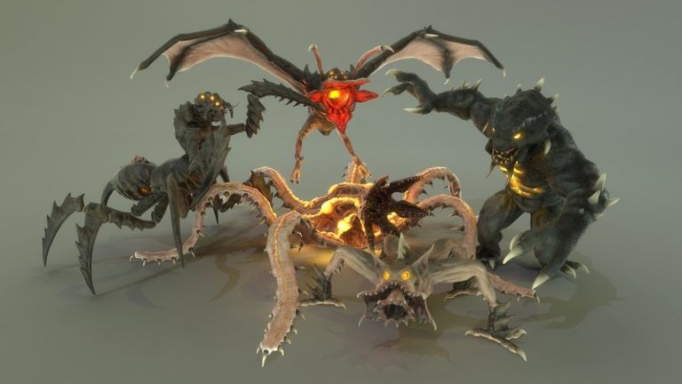 Desire FX 3d models | Monster Full Pack Vol 1 – Unreal Engine