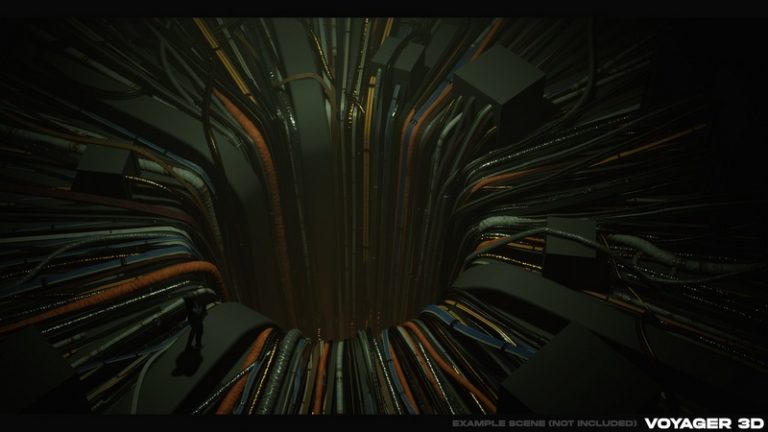 Desire FX 3d models | Spline Cable Kit Vol.02 – Unreal Engine