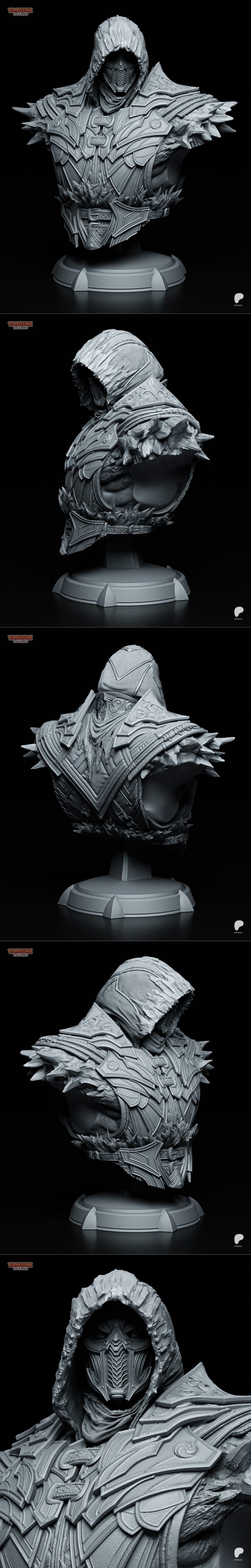 Desire FX 3d models | Tanuki Figures – Sub-Zero – 3D Print Model STL