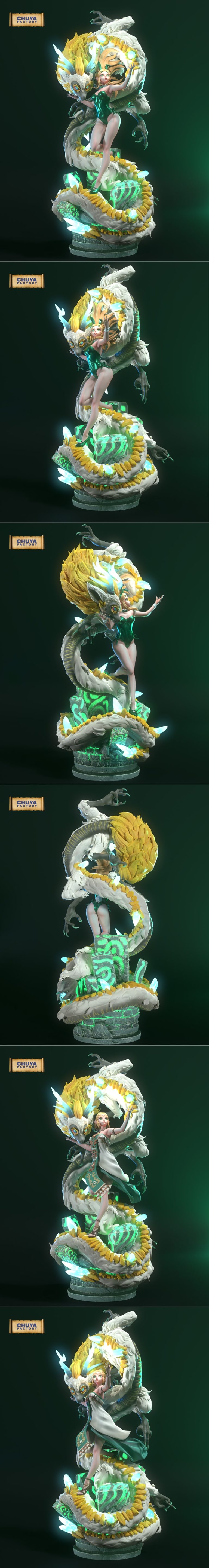 Desire FX 3d models | Chuya Factory – Zelda Dragon – 3D Print Model STL