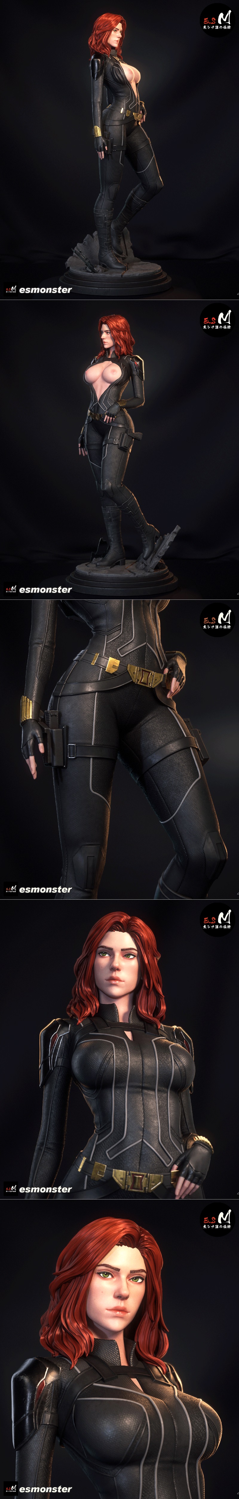 Anime female character in combat armor with a weapon, ready for battle