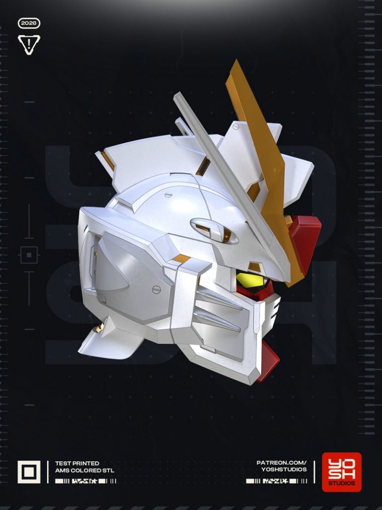 Desire FX 3d models | Yosh Studios – Gundam Mighty Strike Helmet – 3D ...