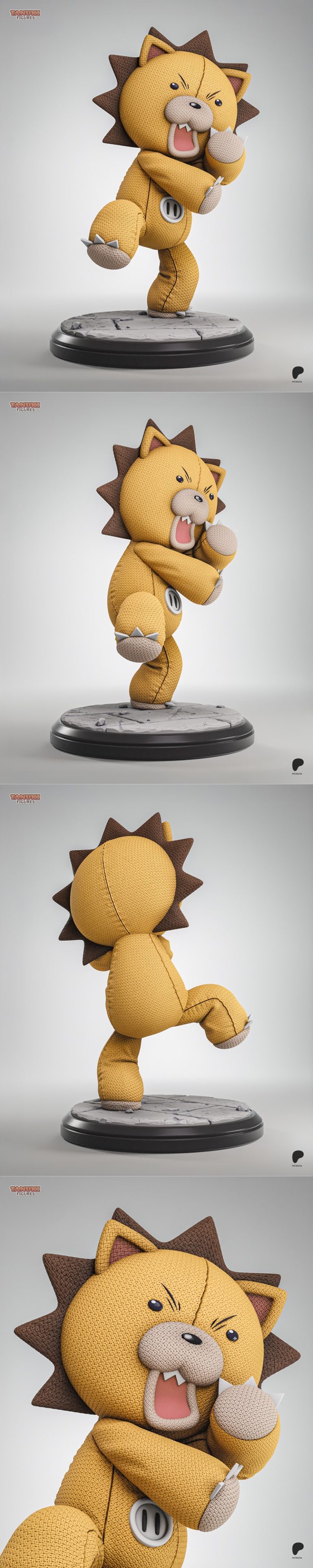 Desire FX 3d models | Tanuki Figures – Kon Extra – 3D Print Model STL