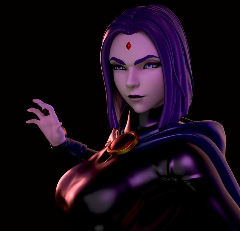 Desire FX 3d models | Raven Figure 3D print model