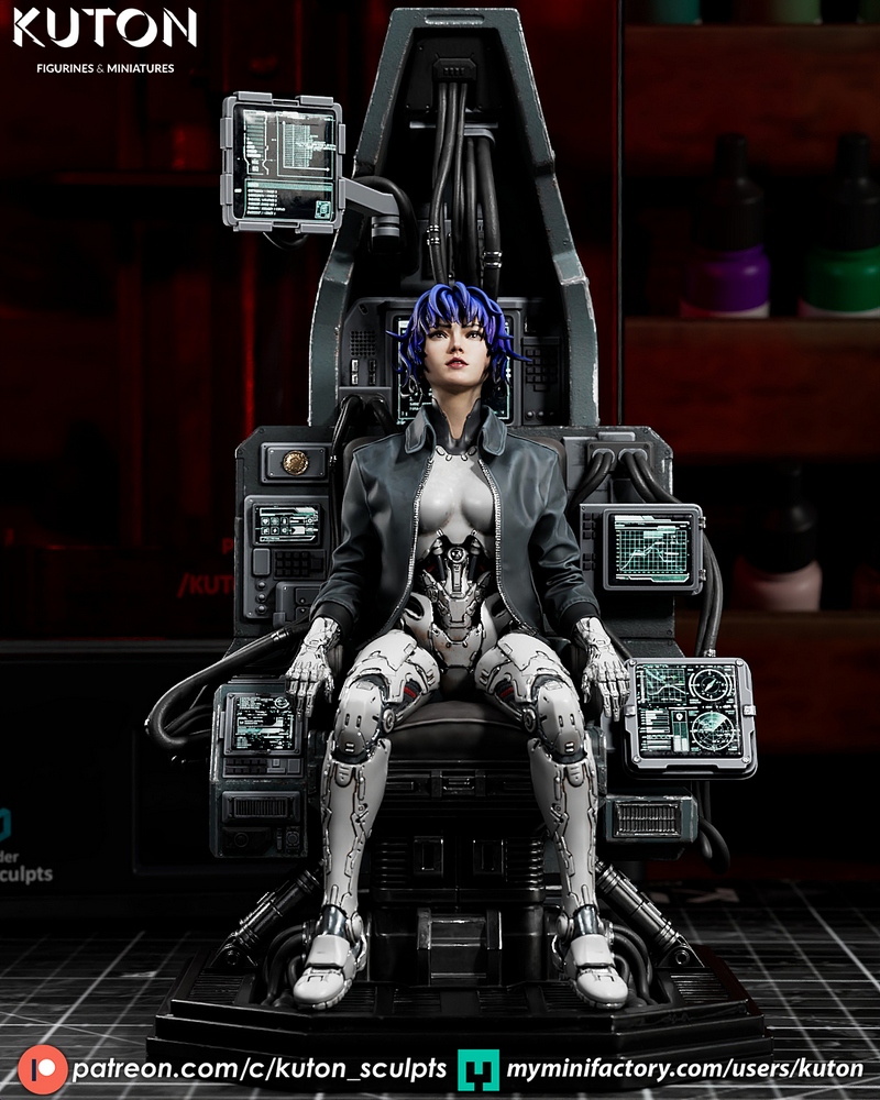 Desire FX 3d models | Kuton – Major – Ghost In The Shell – 3D Print Model