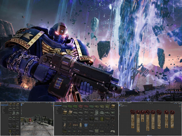 Desire FX 3d models | Warhammer 40000 Space Marine 2 Assets Collection