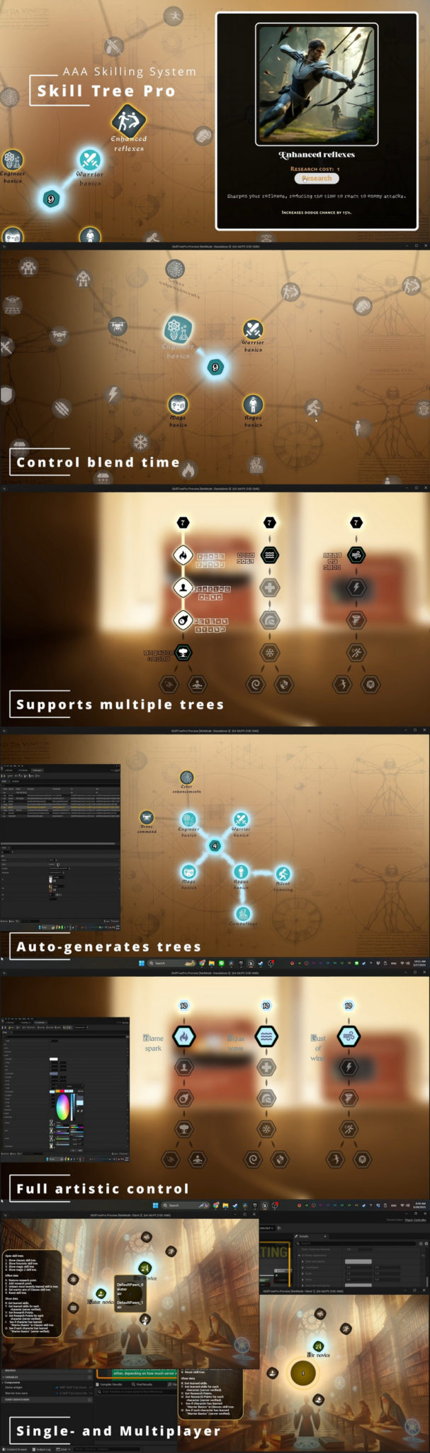 Desire FX 3d models | Multiplayer Skill Tree System – Procedural Skill ...